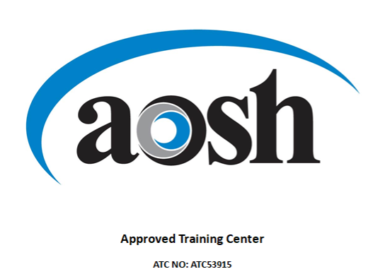 AOSH Approved Training Center — ATC No. ATC53915